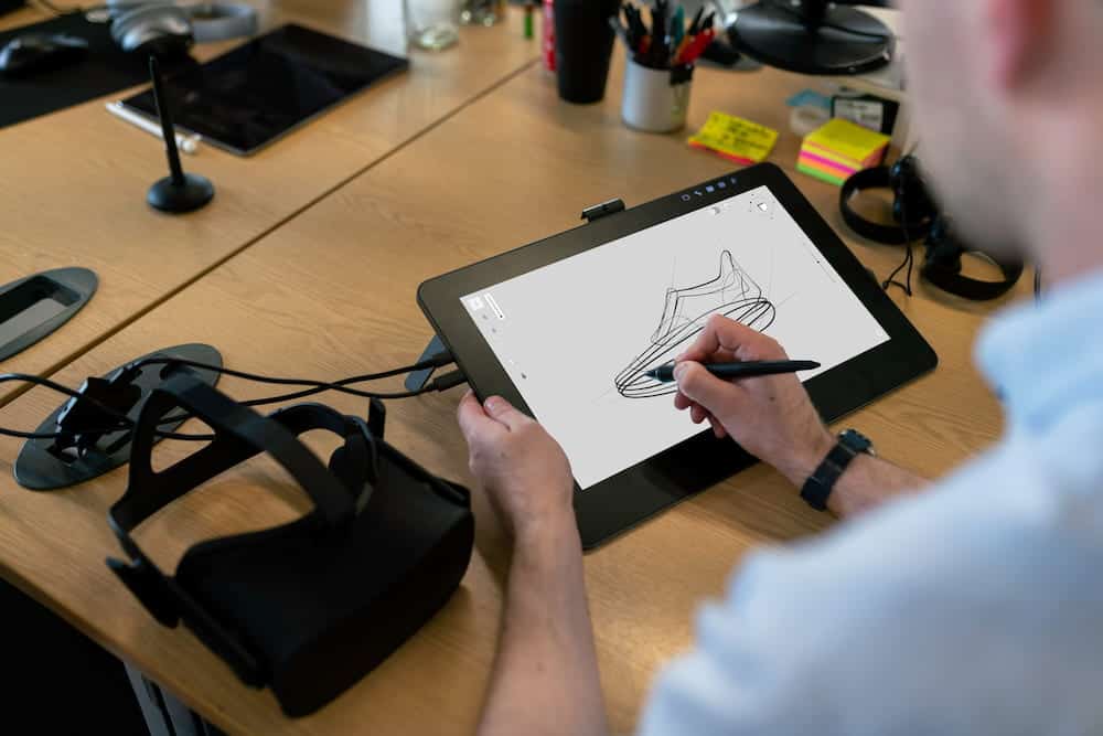 Tablet para dibujar con un lapiz digital