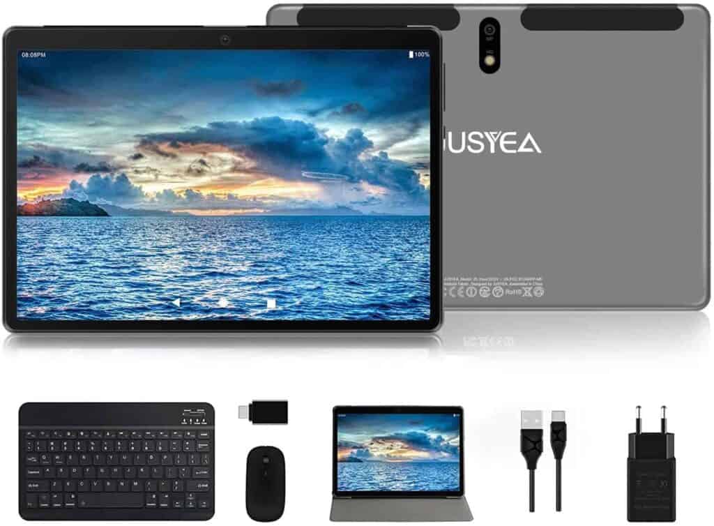 Tablet JUSYEA J5 con accesorios