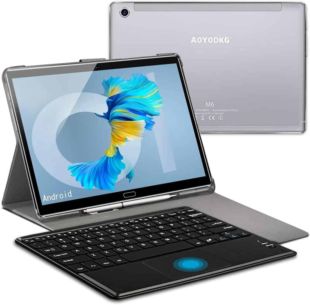 tablet aoyodkg m6 con teclado 10,8 pulgadas