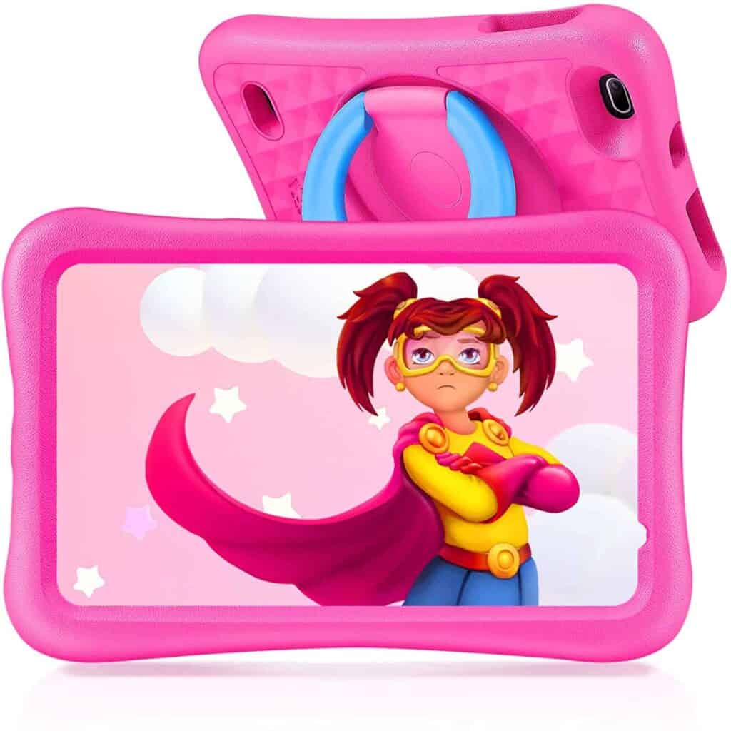 tablet infantil vankyo s8 con funda protectora