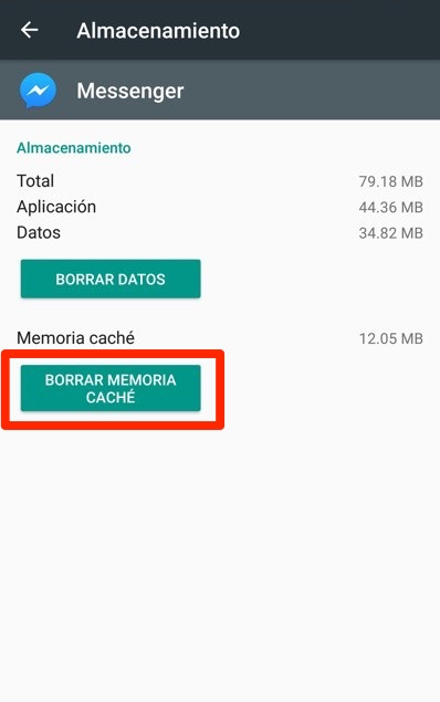 borrar memoria cache tablet android paso 3