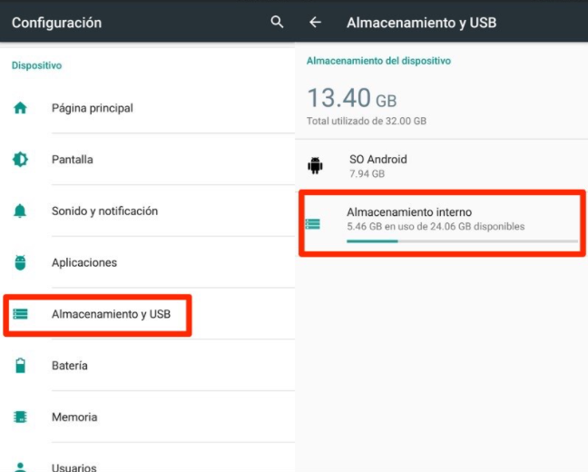 borrar memoria cache tablet android paso 4
