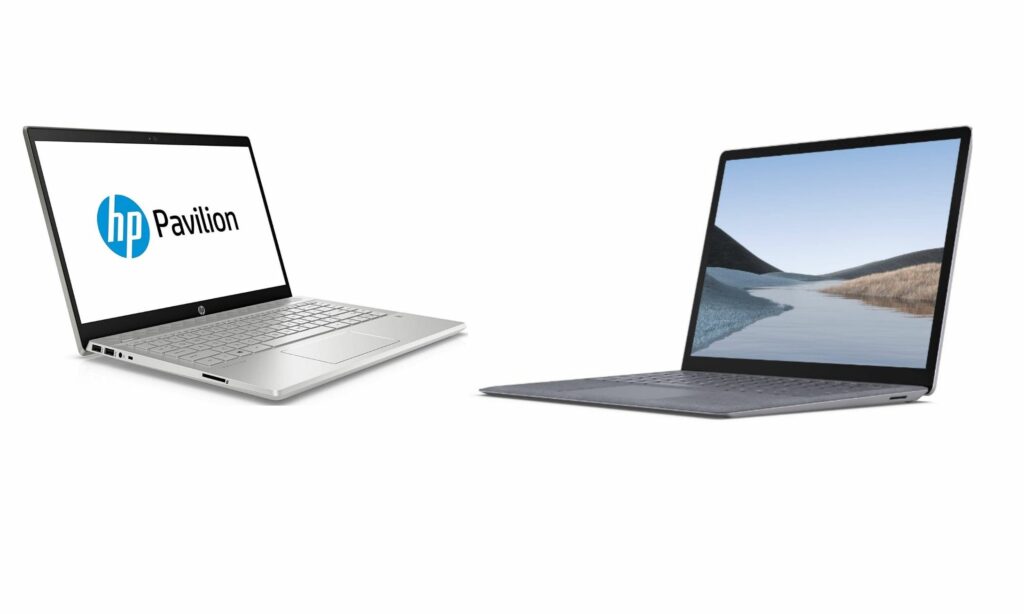 Laptop HP Pavilion Vs Microsoft Surface Pro