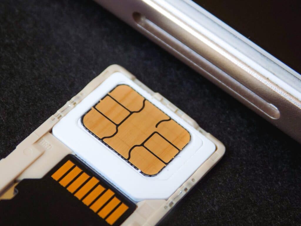 tarjeta SIM para tablets de trabajo