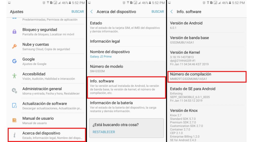 Paso a paso para desbloquear el modo desarrollador para disposivos Android