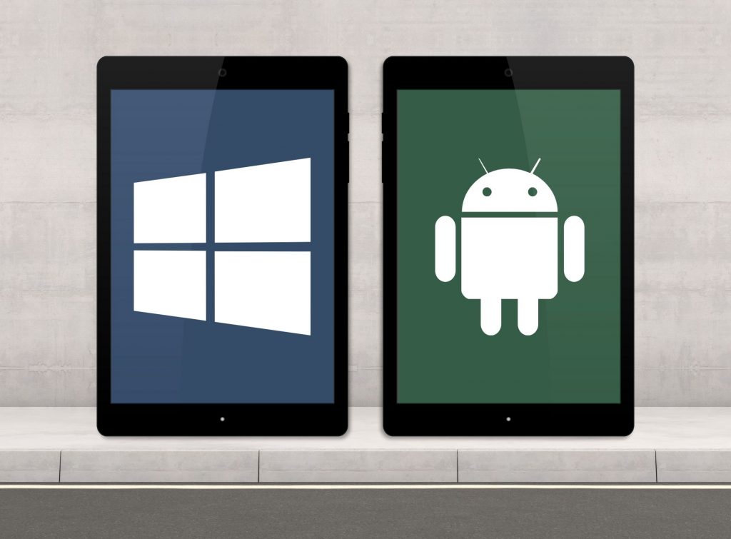 sistemas operativos para tablets windows y android