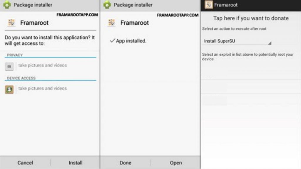 Actualizar Android en tablet con root con Framaroot