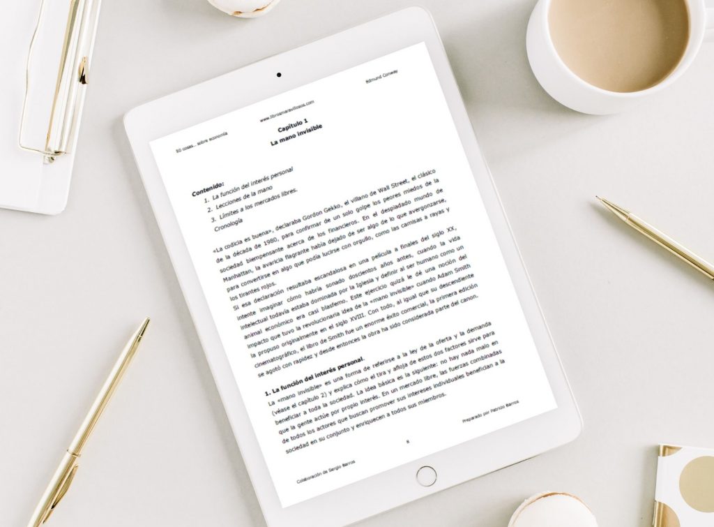 Tablet con libro abierto para lectura