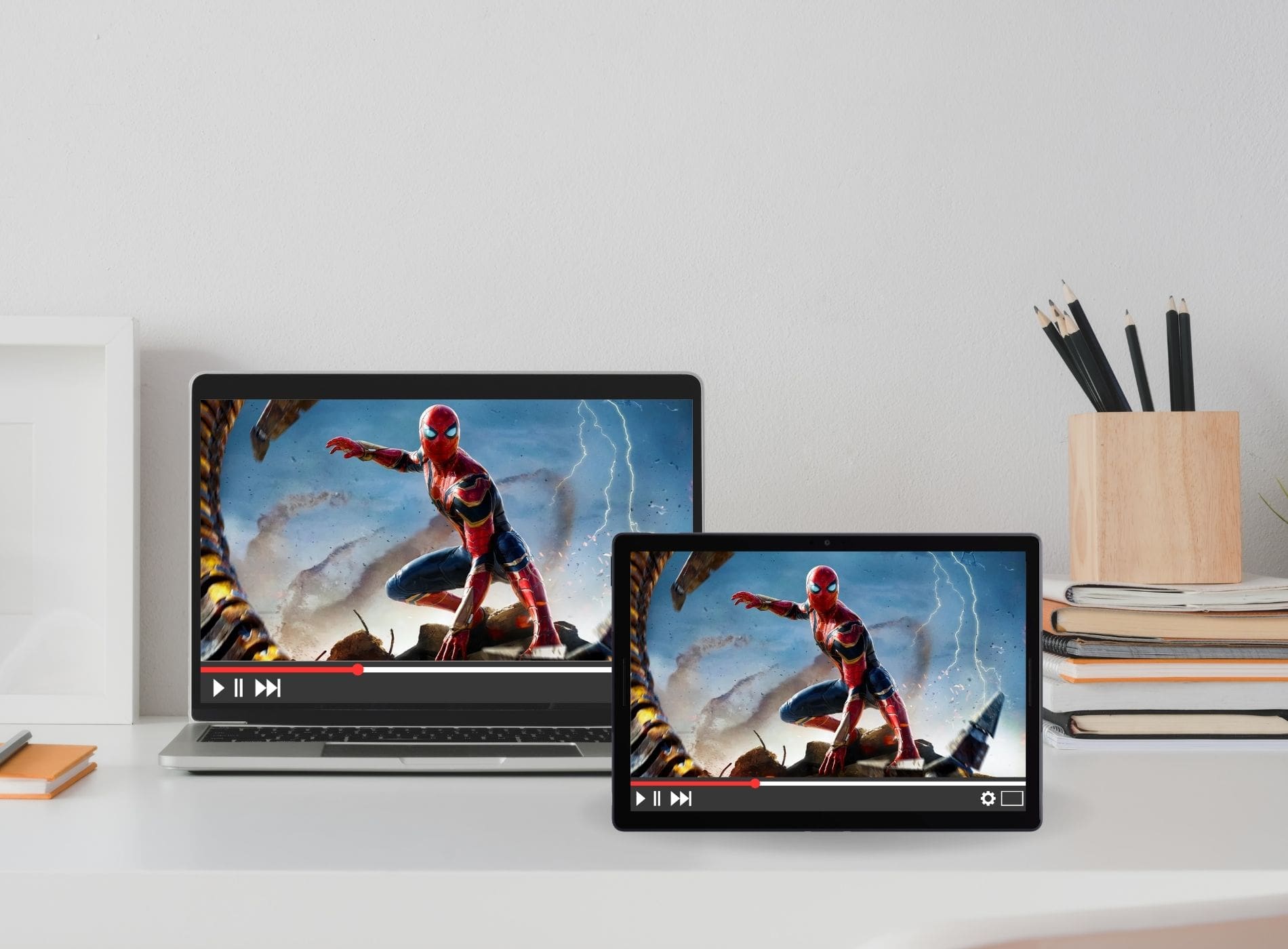 Conectar tablet a monitor de PC por USB/sin cables