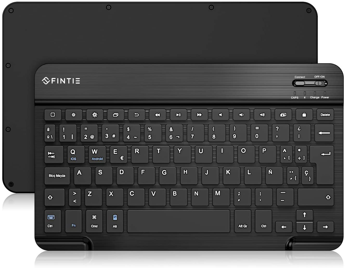 Funda Con Teclado Bluetooth Para Tablet Lenovo M10 K10 P11