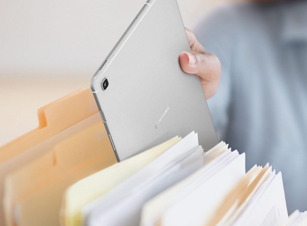 Diseño y terminación de Samsung Galaxy tab S5e