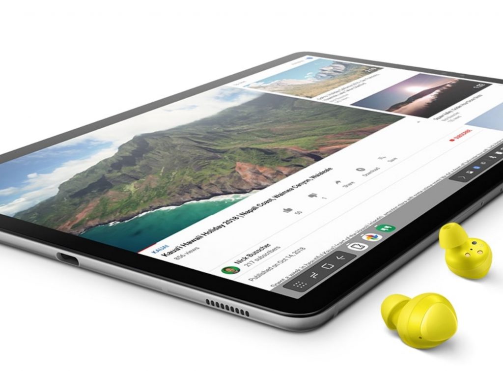 Especificaciones de pantalla AMOLED de Tablet Galaxy S5e