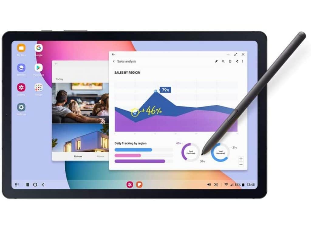 La tablet Samsung  para dibujar Samsung Galaxy Tab S6 lite