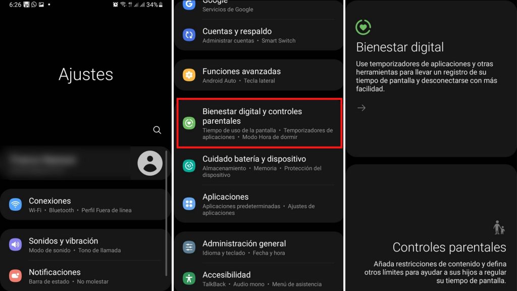 control parental tablet android  