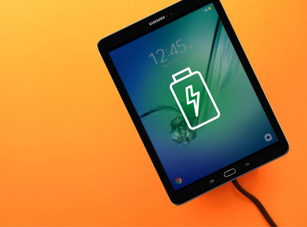 Batería y carga de galaxy tab S2
