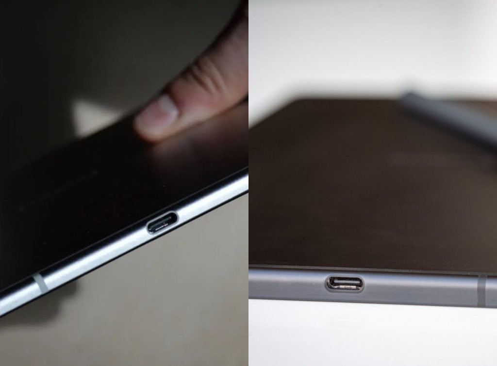 Conectores USB C de Galaxy Tab S5e y S6 lite