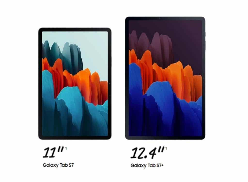Diseño y terminación de las tablets Samsung Galaxy S7 y S7+