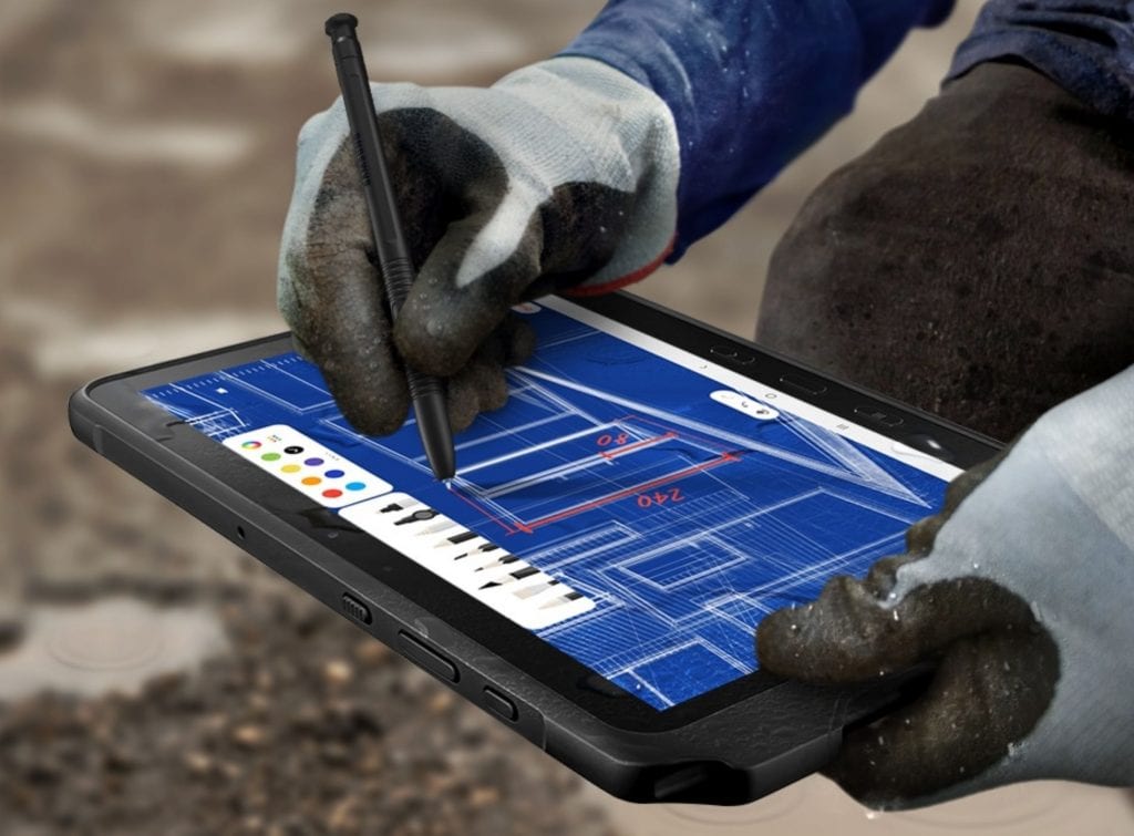 Tablet Samsung Galaxy resistente a condiciones extremas Galaxy tab Active PRO