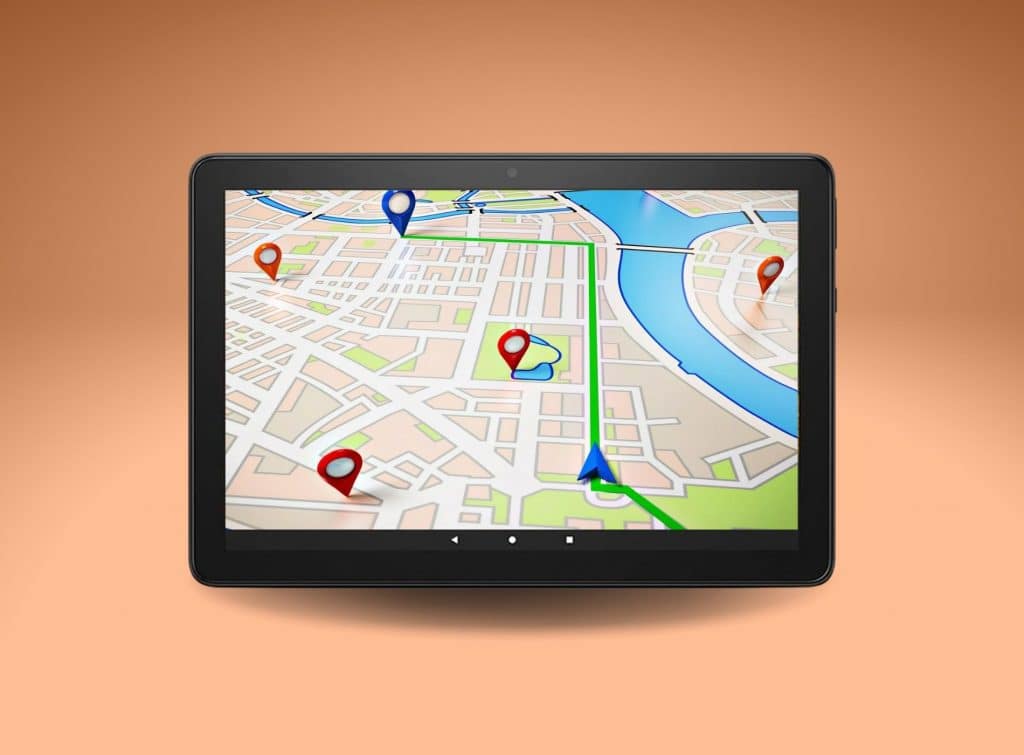 El mejor GPS para tablet Android gratis en la tablet Fire HD 10 