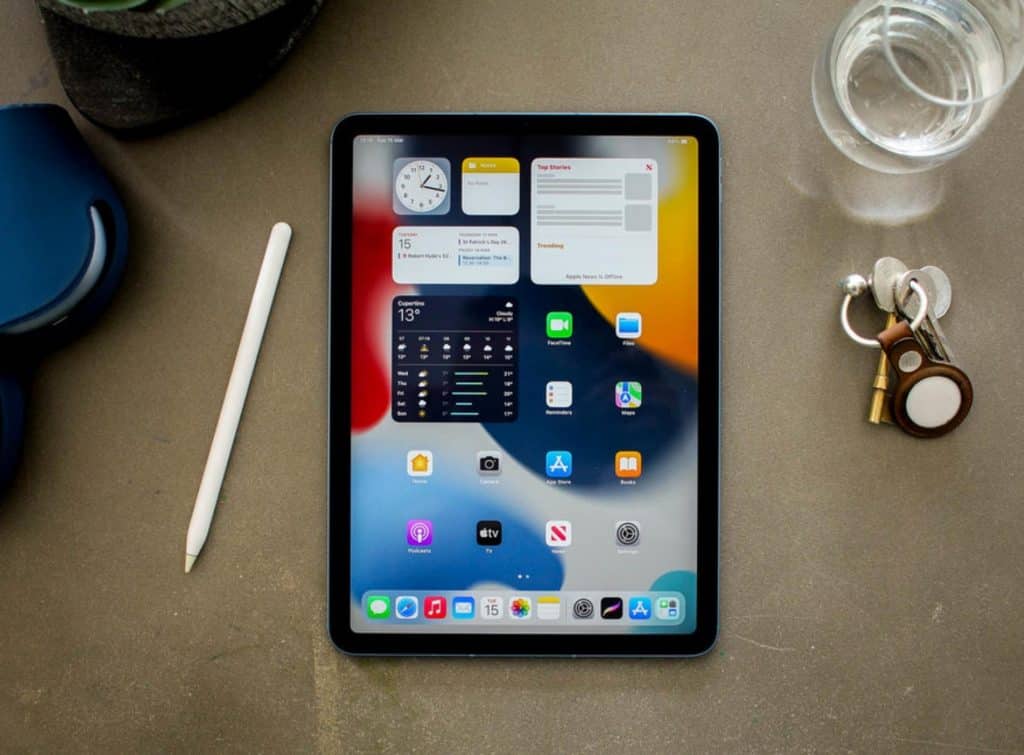 ipad con lapiz para dibujar