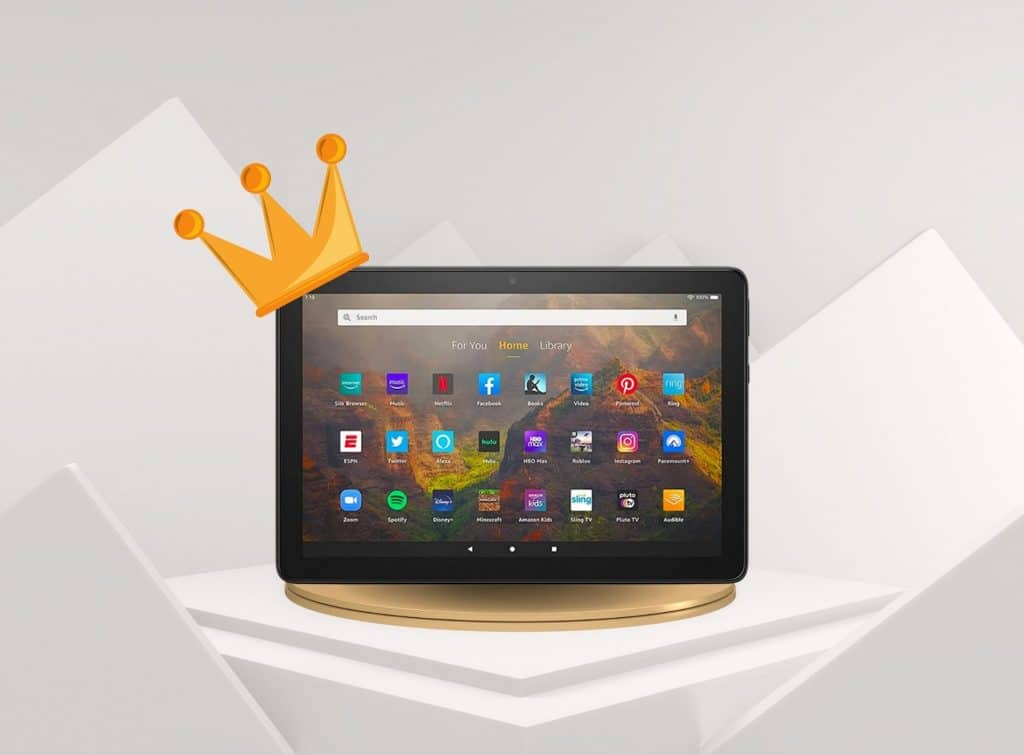 La mejor tablet con GPS la Amazon Fire HD 10