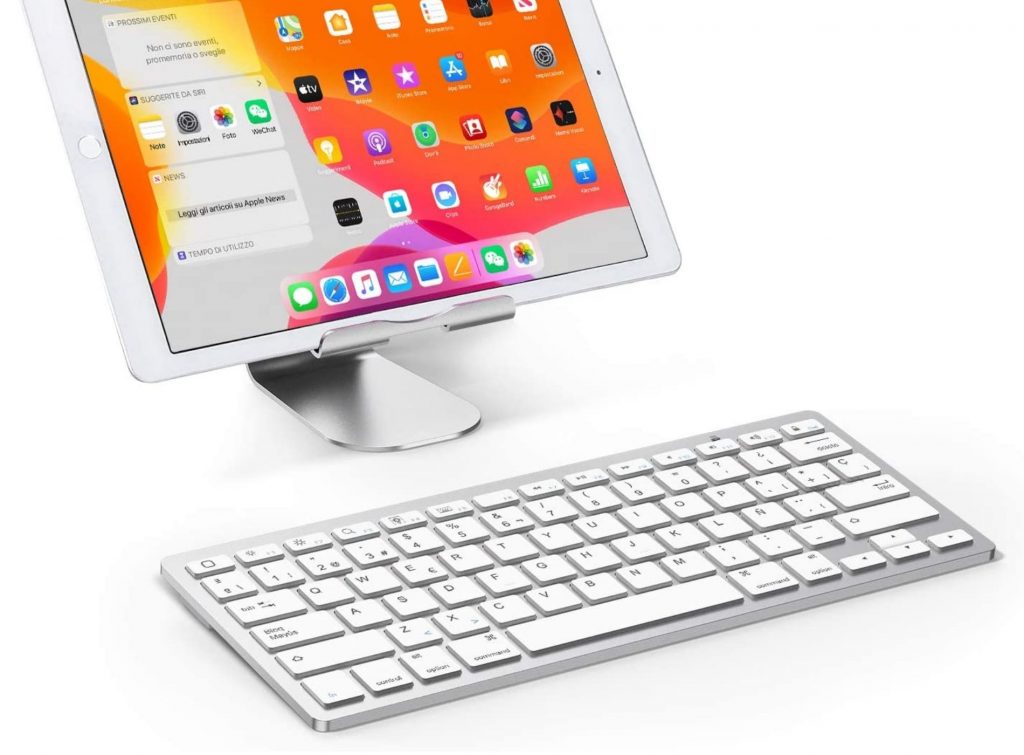 Teclado Omoton KB066 El Mejor teclado Bluetooth exclusivo para iPad