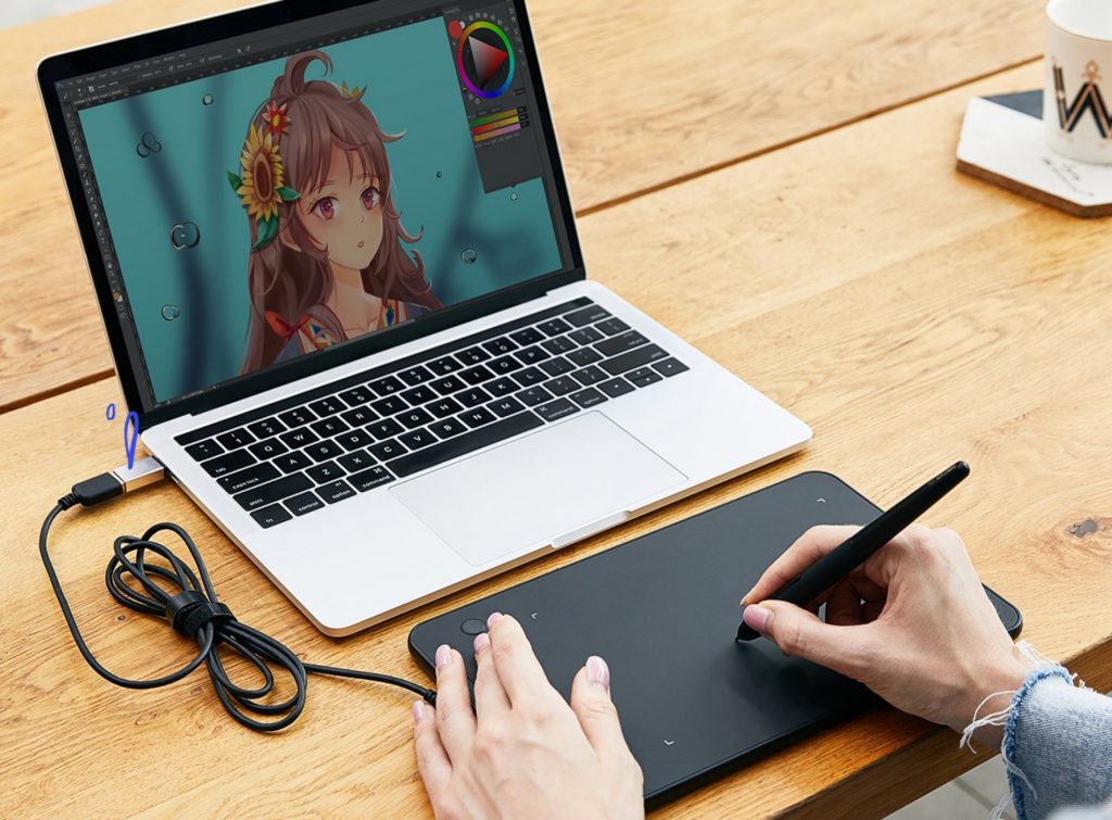 Características de tablet grafica