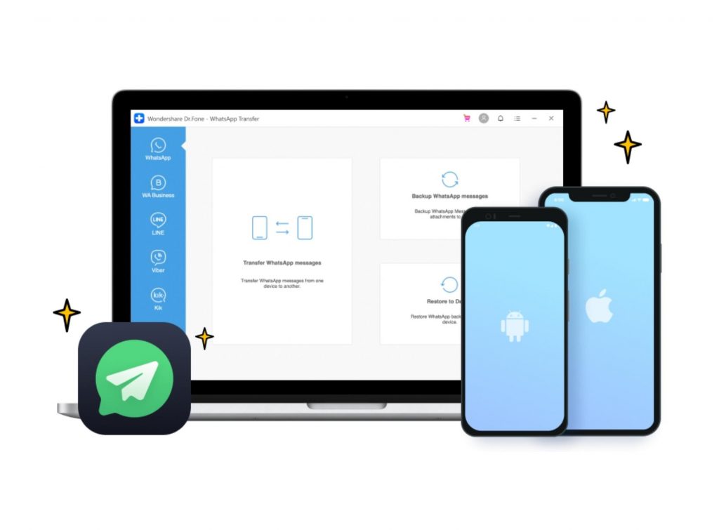 Software Dr. Phone para Apple de recuperación de datos
