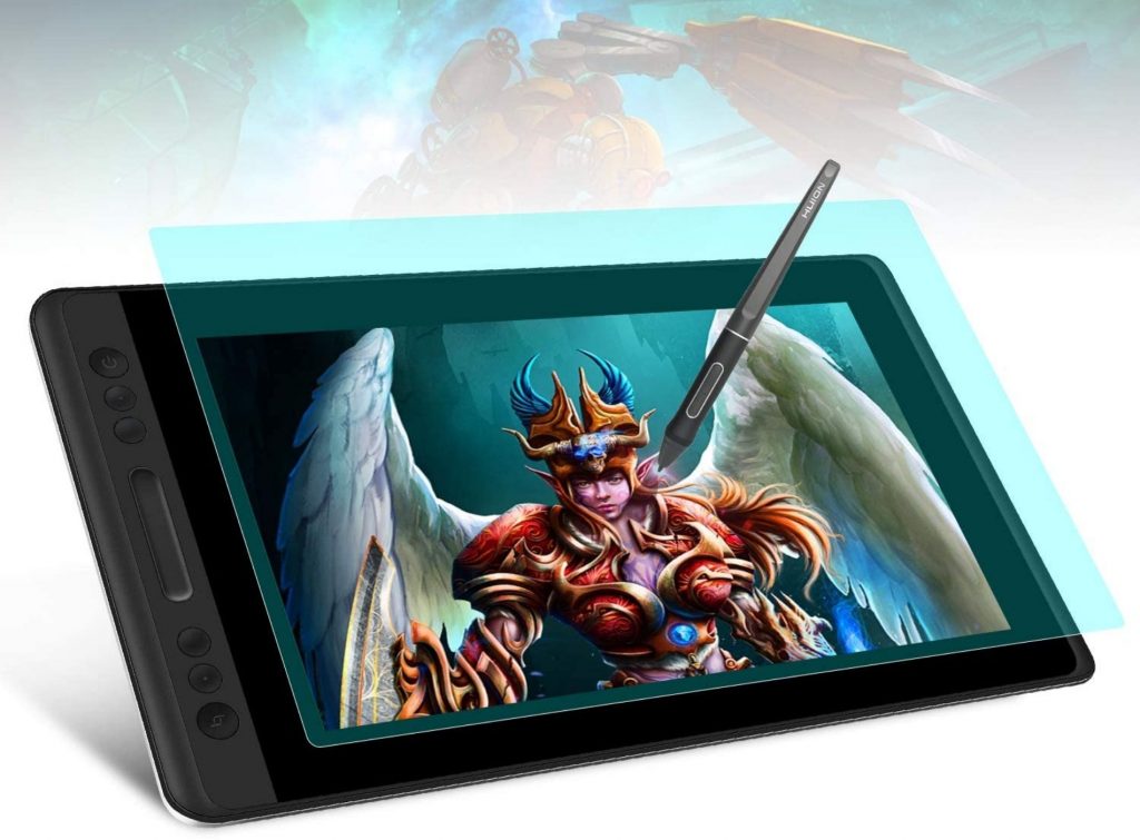 Tableta gráfica pequeña con pantalla Huion Kamvas Pro 13