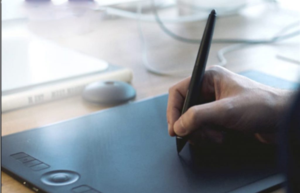 tableta grafica wacom para photoshop o illustrator