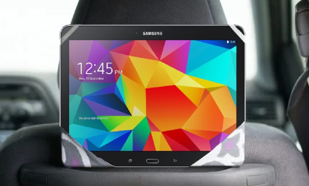 soporte casero para tablet coche
