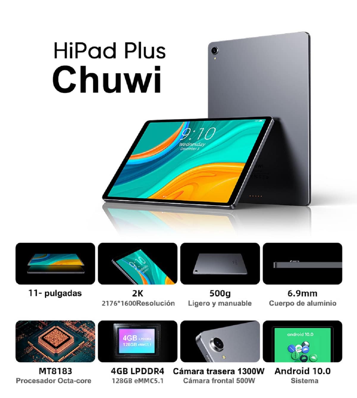 Revisión de la Chuwi HiPad Plus Opiniones