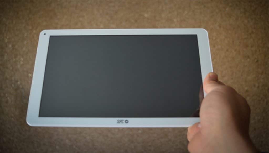 pantalla de la tablet spc blink