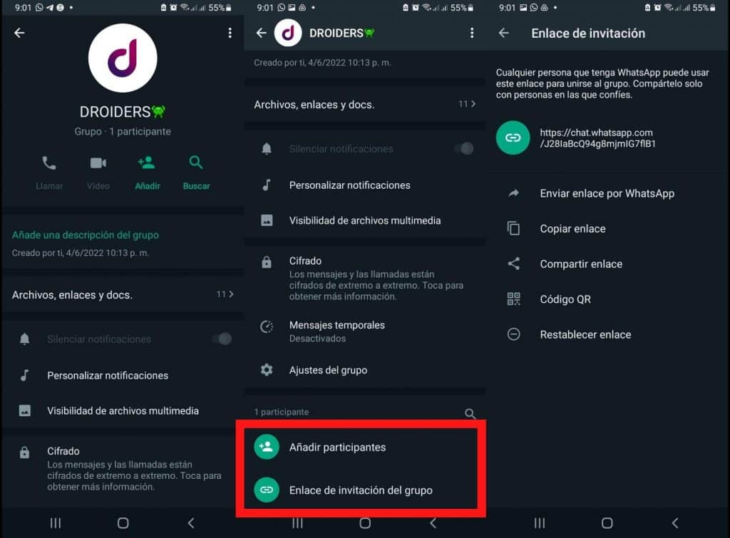 Tutorial Crear y Compartir Enlaces de Grupos de Whatsapp