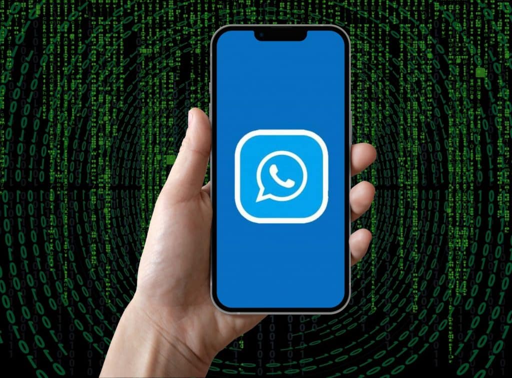 Blue WhatsApp 2021