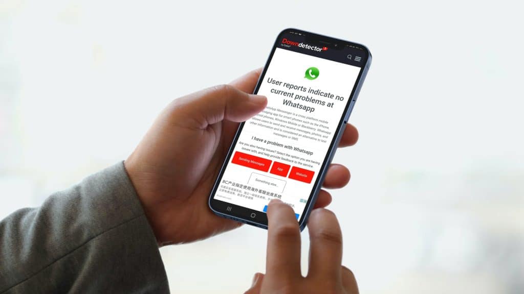 Comprobar si los servidores estan activos con Downdetector