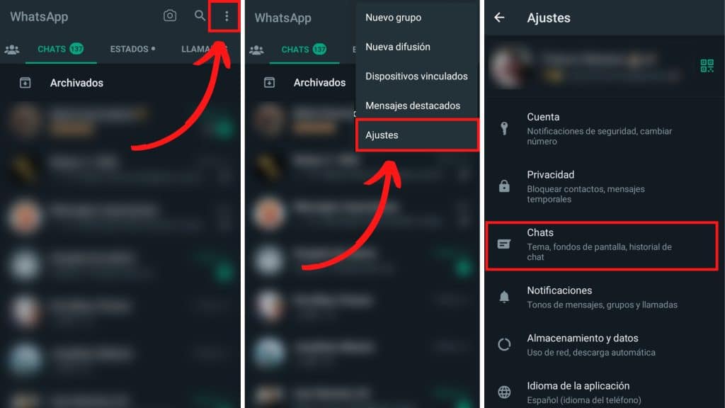 Desinstala WhatsApp con copia de seguridad en Android 1