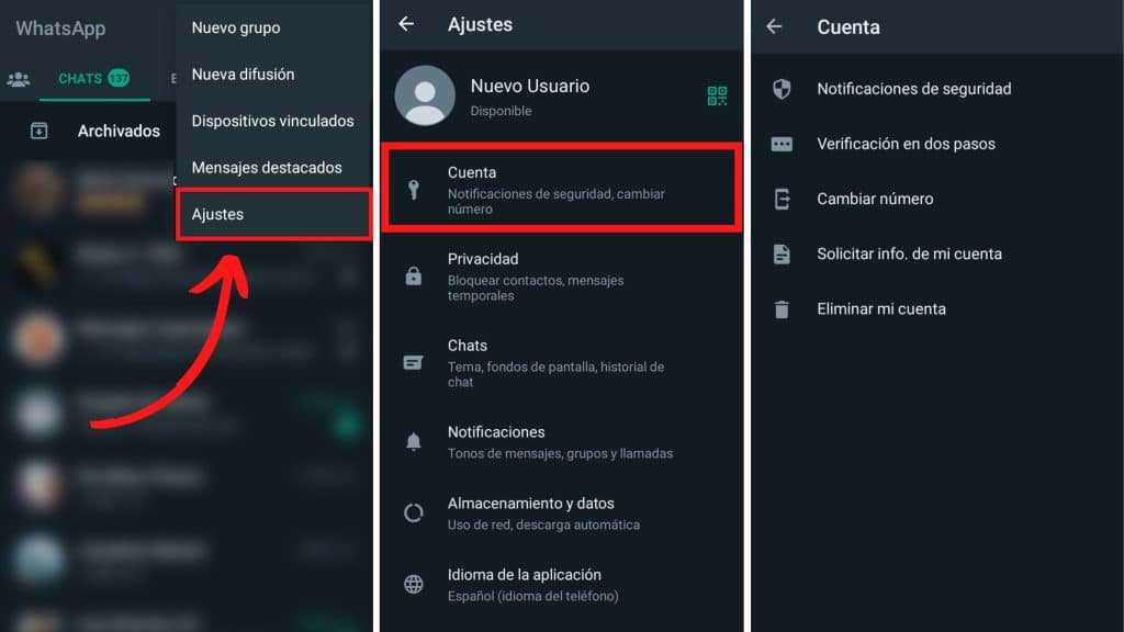 Seguridad para whatsapp