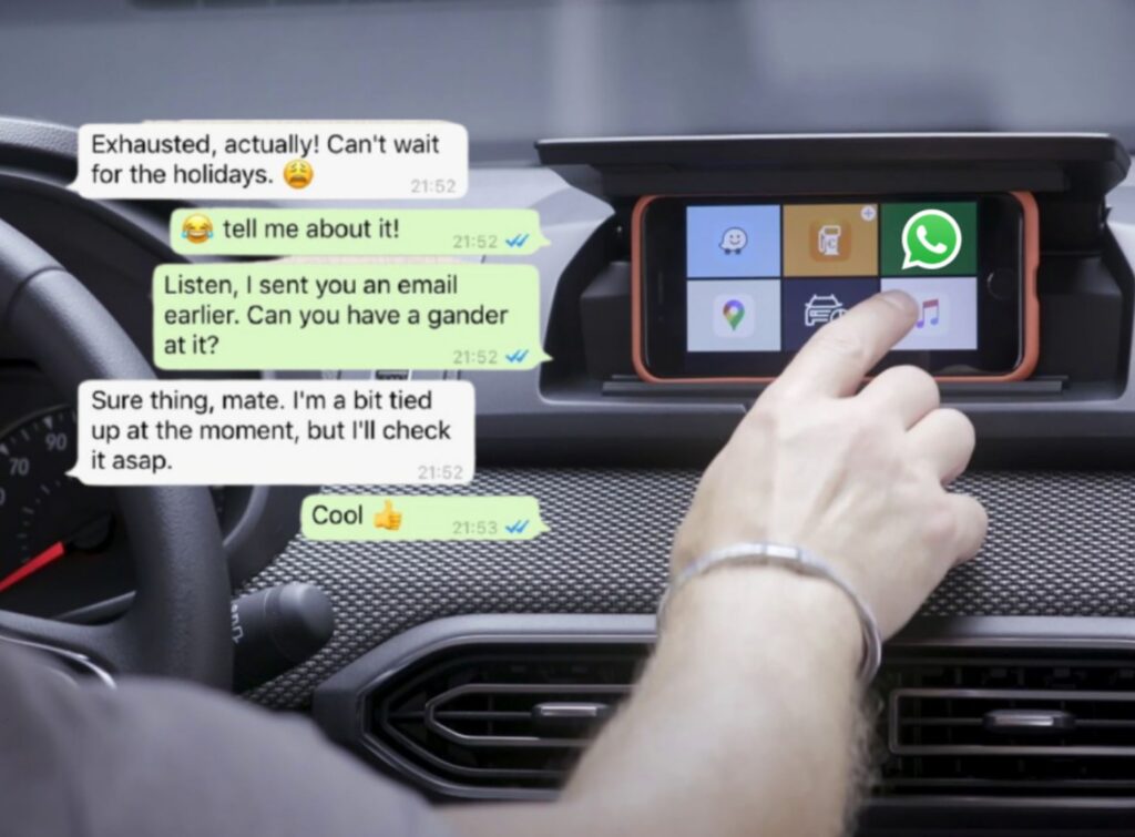 Como escuchar audios de on sale whatsapp en android auto