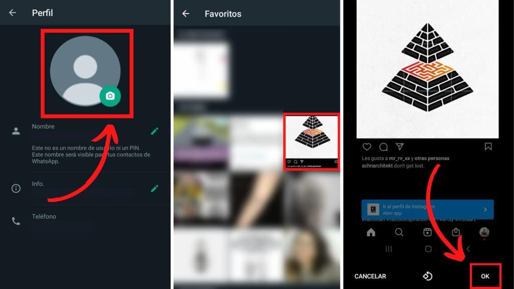 cambiar foto de perfil de whatsapp 1