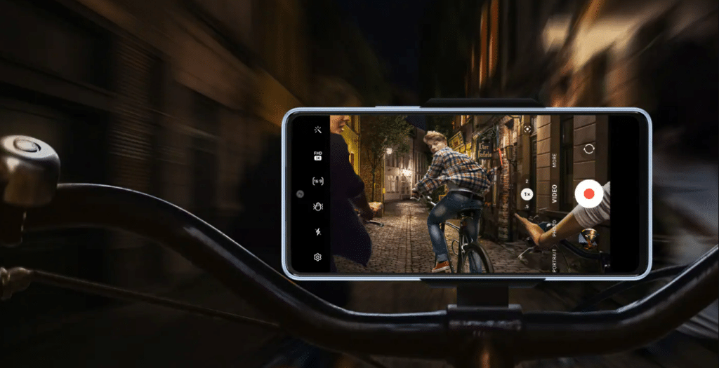 video en el galaxy a53 5G