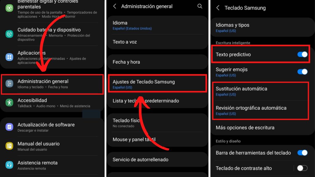 quitar el corrector del WhatsApp en Android