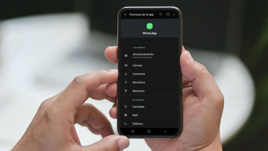 Controlando los permisos de Whatsapp