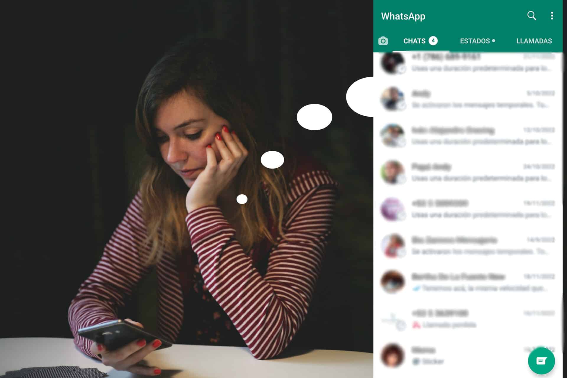 como ver los mensajes de WhatsApp de otro sin abrirlo