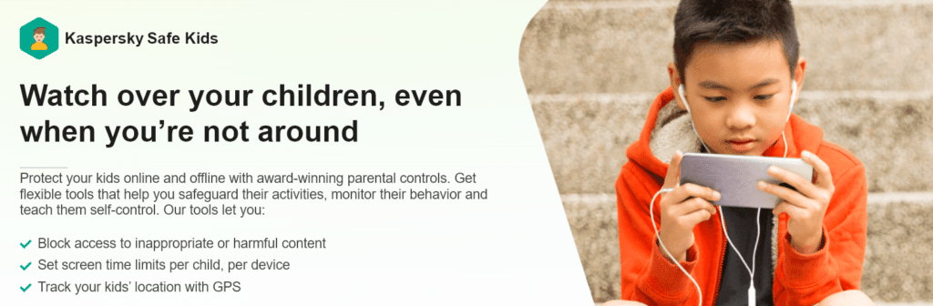 app de control parental de kaspersky