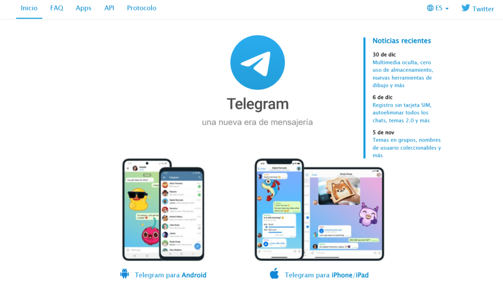 telegram para enviar sms gratis android
