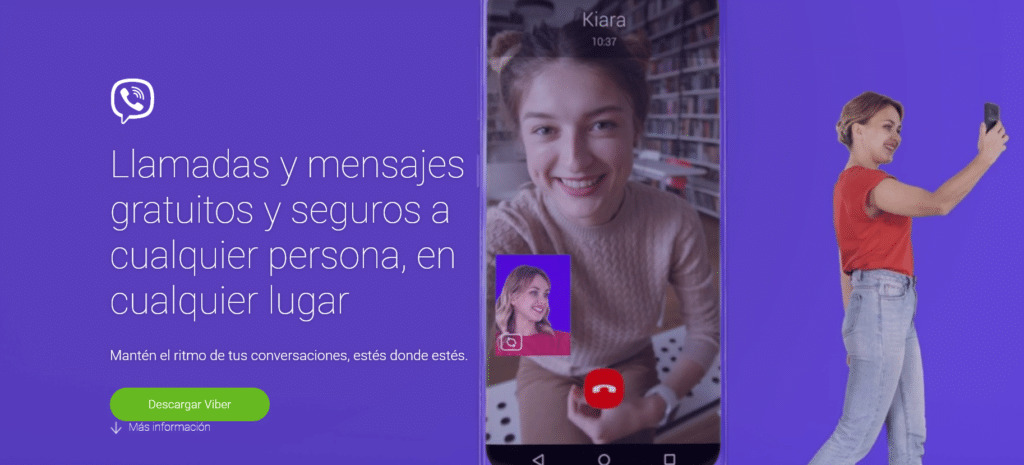 mensajes recibidos con viber
