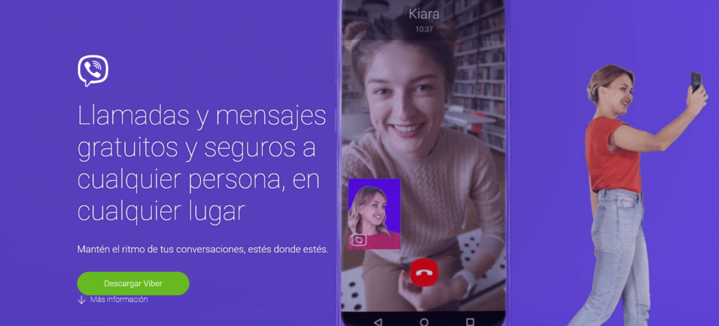 mensajes recibidos con viber