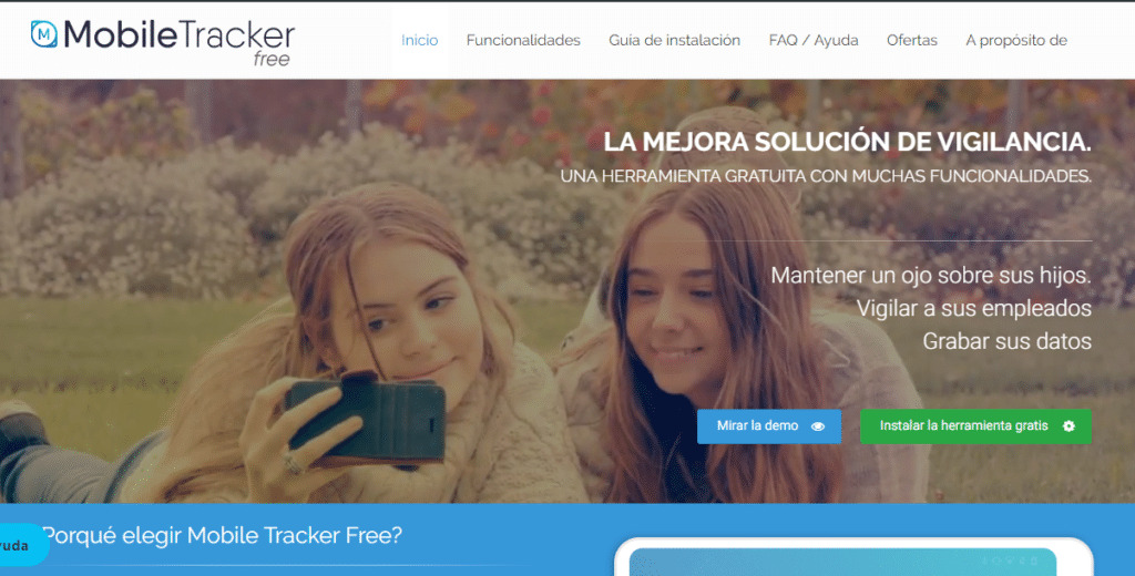 MobileTracker, el rastreador gratuito