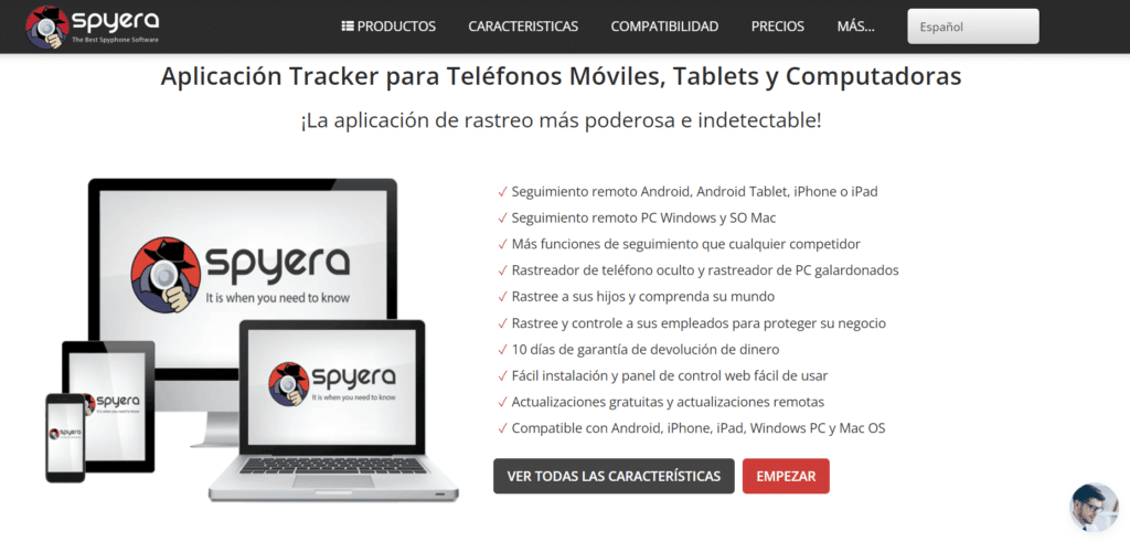 Spyera, te deja rastrear a tus familiares en cualquier dispositivo